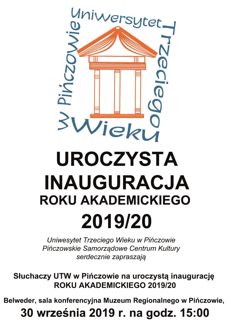 inauguracja roku akademickiego UTW 2019 2020 800 x 1132