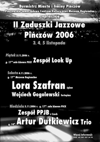 2  II Zaduszki Jazzowe – Pińczów 2006