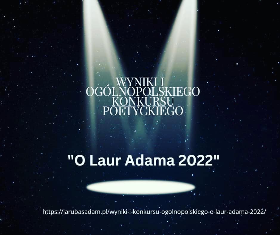O laur Adama 2022 plakat