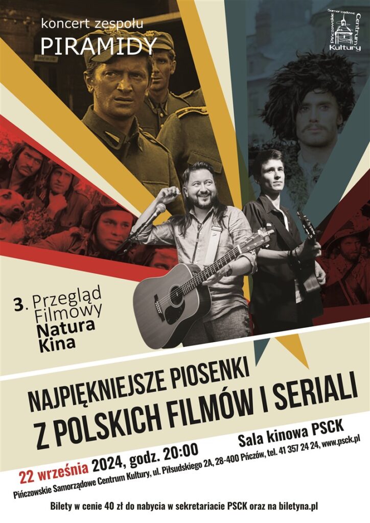 Koncert zespołu PIRAMIDY plakat