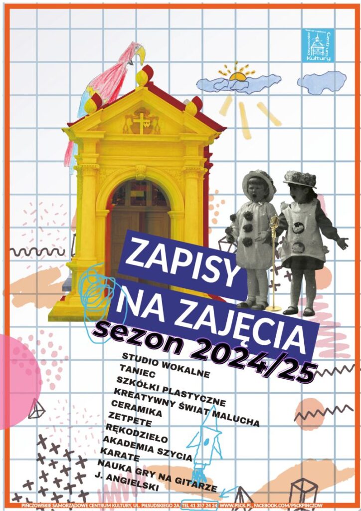 nabory na zajęcia plakat