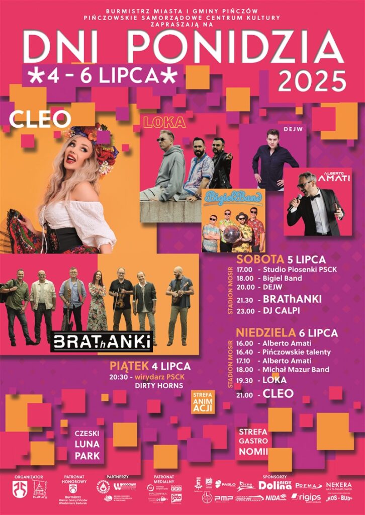 plakat Dni Ponidzia 2025