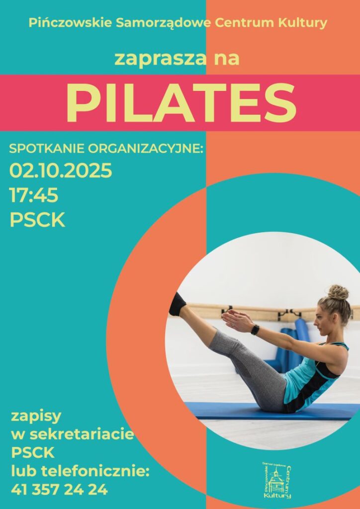 Pilates plakat