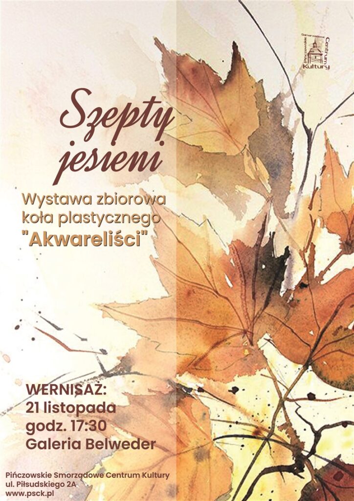 szepty jesieni plakat