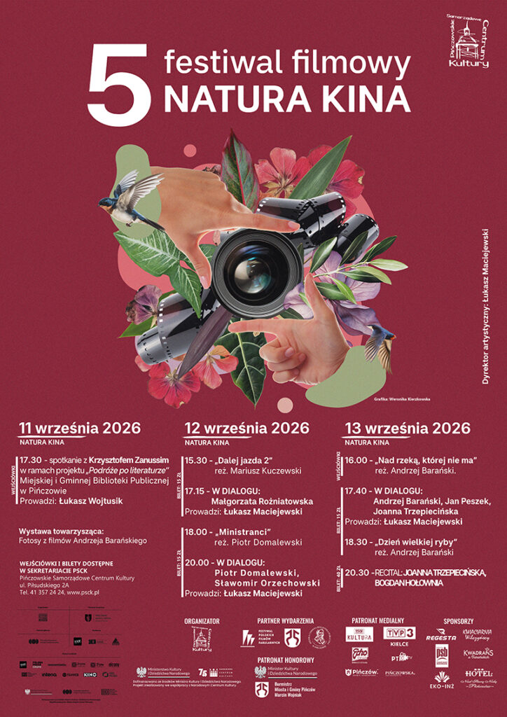 Plakat na 5. Przegląd Filmowy Natura Kina